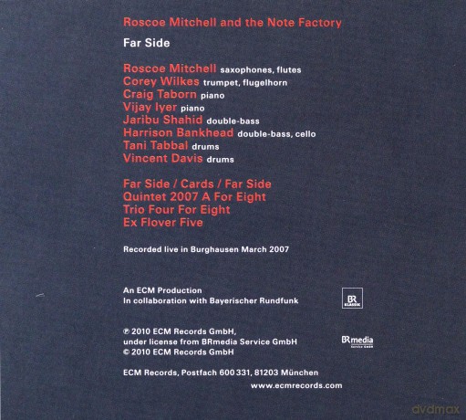 Roscoe Mitchell: Far Side [CD]