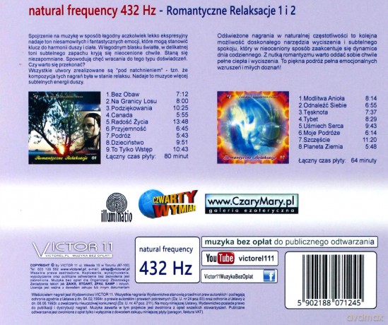 Romantyczne Relaksacje 432 HZ [2CD]