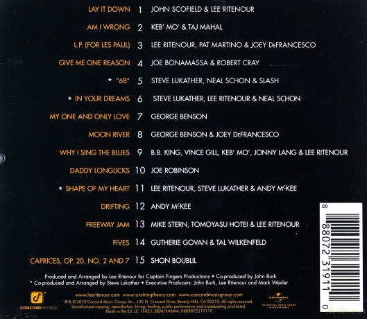 Lee Ritenour: Six String Theory [CD]