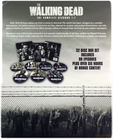 The Walking Dead Seasons 1-7 (Żywe Trupy) [32xBlu-Ray]