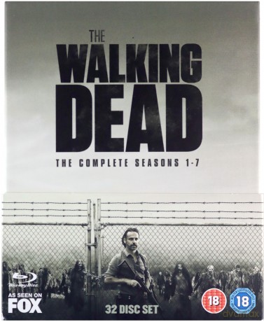The Walking Dead Seasons 1-7 (Żywe Trupy) [32xBlu-Ray]