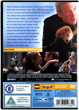 Hachi - A Dogs Tale (Mój przyjaciel Hachiko) [DVD]