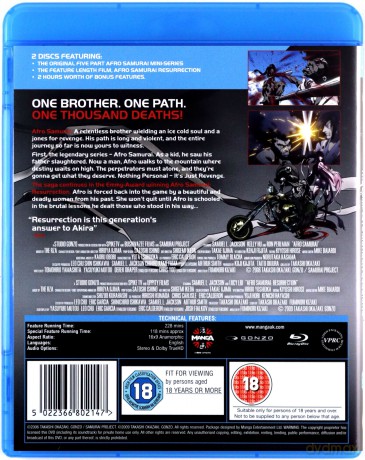 Afro Samurai - Complete Murder Sessions (Afrosamuraj) [2xBlu-Ray]
