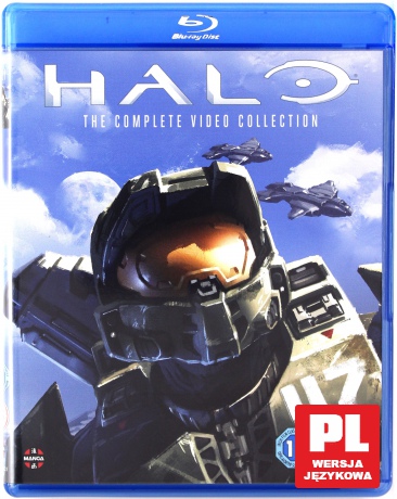 Halo - The Complete Video Collection (Halo: Legendy / Halo 4: Naprzód do świtu / Halo: Nightfall / Halo: Nightfall) [4xBlu-Ray]