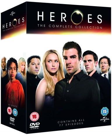 Heroes Season 1-4 (Herosi) [23DVD]