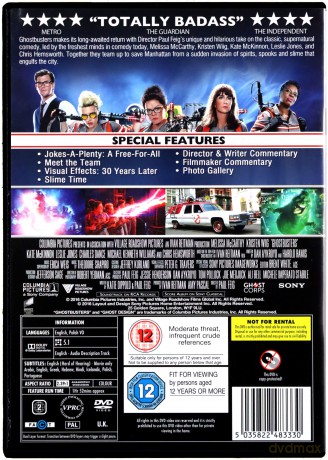 Pogromcy duchów 1-3 Pakiet [3DVD]