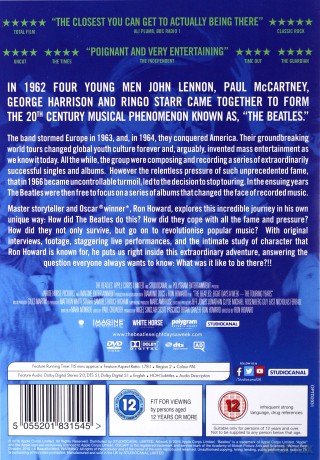 The Beatles: Eight Days a Week - The Touring Years [DVD]