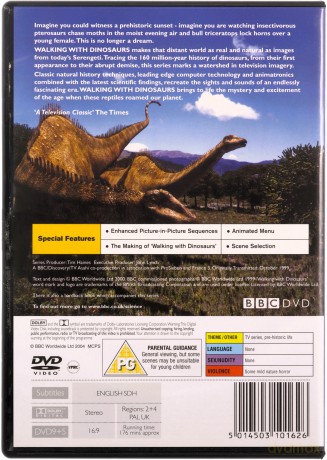 Walking With Dinosaurs (Wędrówki z dinozaurami) [DVD]