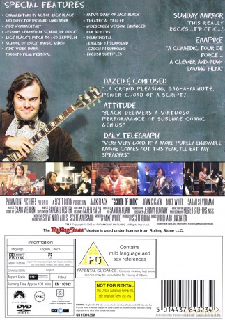 Szkoła Rocka [DVD]