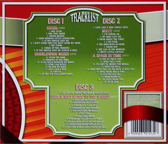 Ten Years After: The Chrysalis Years (1969-1972) [3CD]