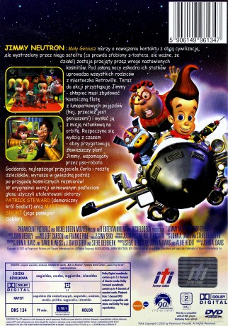 Jimmy Neutron: Mały geniusz [DVD]