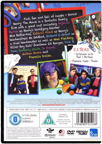 Horrid Henry - The Movie [DVD]