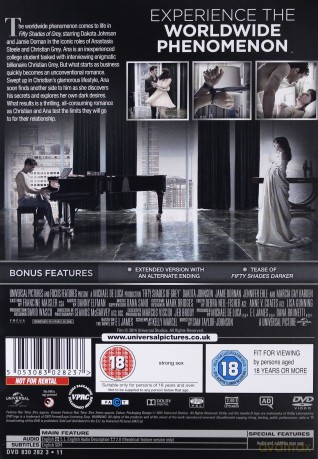 Fifty Shades Of Grey (Pięćdziesiąt twarzy Greya) [DVD]
