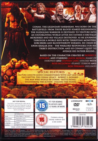Conan The Barbarian (Conan Barbarzyńca) [DVD]