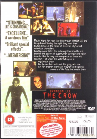 The Crow (Kruk) [DVD]