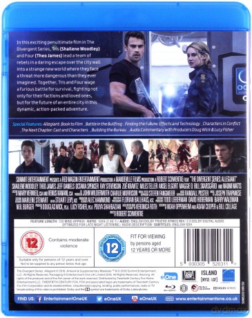 Allegiant (Wierna) [Blu-Ray]