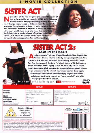 Sister Act / Sister Act 2: Back In The Habit (Zakonnica w przebraniu 1-2) [2DVD]