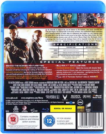 Terminator Salvation (Ocalenie) [Blu-Ray]