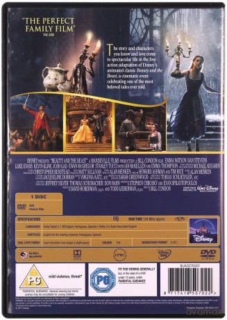 Beauty And The Beast (Live Action) (Piękna i Bestia) [DVD]