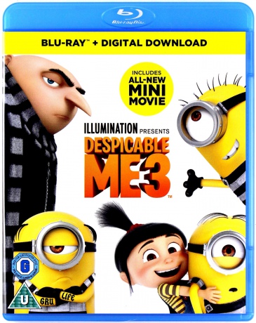 Despicable Me 3 (Gru, Dru i Minionki) [Blu-Ray]