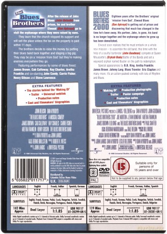 The Blues Brothers / Blues Brothers 2000 [2DVD]