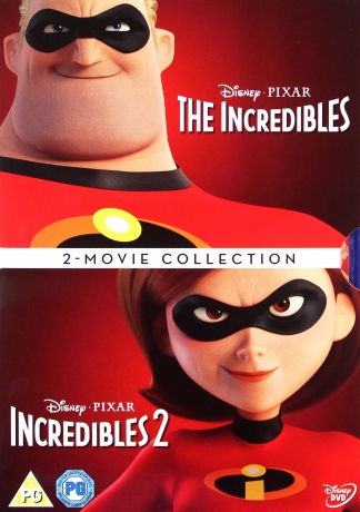 The Incredibles / Incredibles 2 (Iniemamocni 1-2) [2DVD]