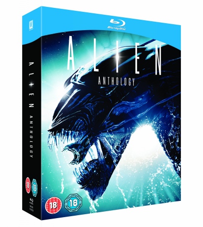 Alien Anthology: Alien / Aliens / Alien3 / Alien: Resurrection (Obcy - 8. pasażer Nostromo / Obcy - decydujące starcie / Obcy 3 / Obcy: Przebudzenie) [4xBlu-Ray]