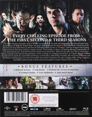 Grimm Season 1-3 [15xBlu-Ray]