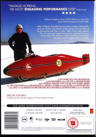 The World's Fastest Indian (Prawdziwa historia) [DVD]