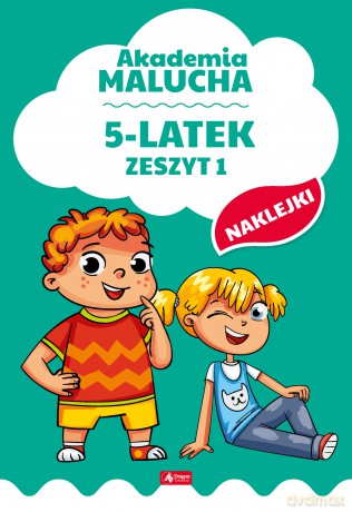 5-latek akademia malucha zeszyt 1 [KSIĄŻKA]