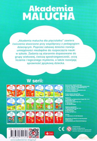 5-latek akademia malucha zeszyt 3 [KSIĄŻKA]