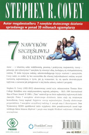 7 nawyków szczęśliwej rodziny - Stephen R. Covey [KSIĄŻKA]