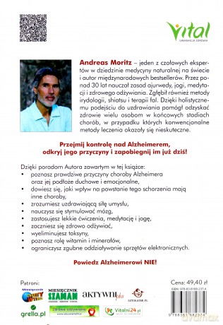 Alzheimer nigdy więcej. Odkryj prawdziwe przyczyny choroby i zapobiegnij im już dziś - Andreas Moritz [KSIĄŻKA]
