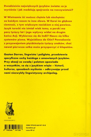 Babel w dwadzieścia języków dookoła świata - Gaston Dorren [KSIĄŻKA]