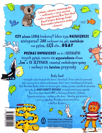 Dzikie sekrety przyrody - Andy Seed [KSIĄŻKA]