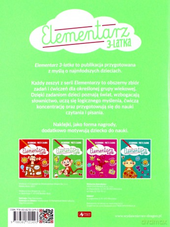 Elementarz 3-latka [KSIĄŻKA]