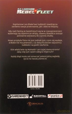 Flota Alfa. Rebel fleet (Tom 3) - B. V. Larson [KSIĄŻKA]