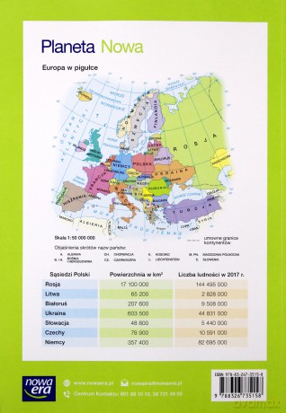 Geografia Planeta nowa podręcznik dla klasy 6 szkoły podstawowej - Feliks Szlajfer, Roman Malarz, Tomasz Rachwał [KSIĄŻKA]