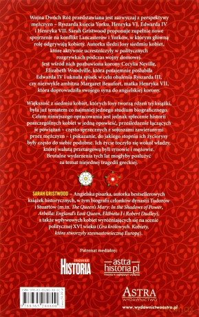 Kobiety wojny dwóch róż - Sarah Gristwood [KSIĄŻKA]