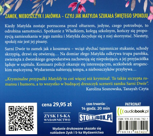 kryminalne przypadki Matyldy - Bożena Mazalik [AUDIOBOOK]