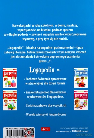 Logopedia ćwiczenia i wierszyki z głoską r [KSIĄŻKA]