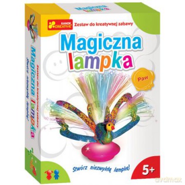 Magiczna lampka paw