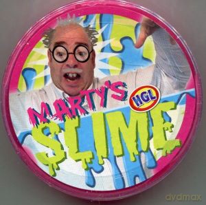 Marty's masa typu slime - mix 6 kolorów