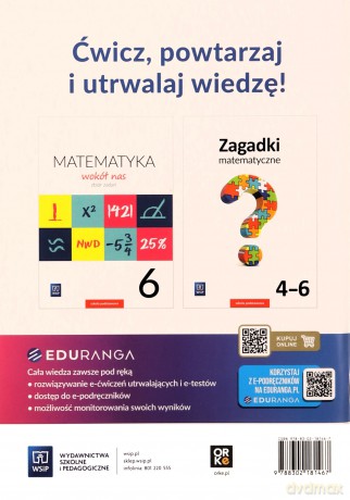 Matematyka Zeszyt ćwiczeń dla klasy 6 część 2 szkoły podstawowej [KSIĄŻKA]