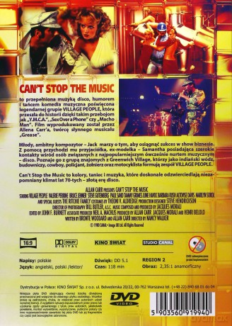 Can't Stop The Music [DVD]