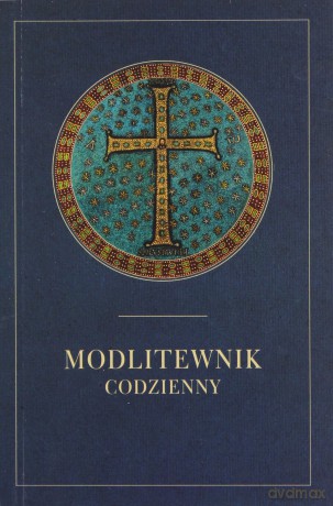 Modlitewnik codzienny granatowa oprawa - Jerzy Stranz [KSIĄŻKA]