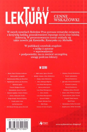 Nowele. Twoje lektury - Bolesław Prus [KSIĄŻKA]