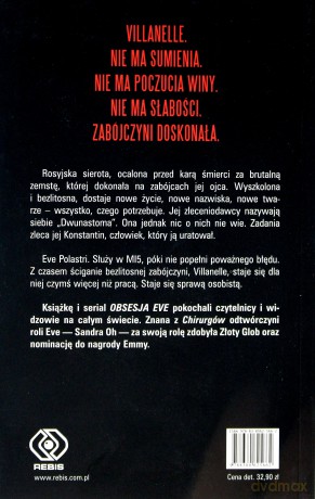Obsesja Eve. Kryptonim Villanelle - Luke Jennings [KSIĄŻKA]
