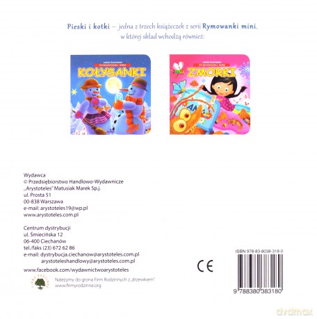 Pieski i kotki. Rymowanki Małej Anki mini - Jarek Żukowski [KSIĄŻKA]