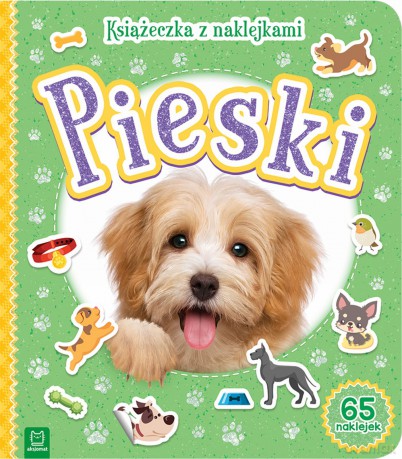Pieski. Książeczka z naklejkami [KSIĄŻKA]